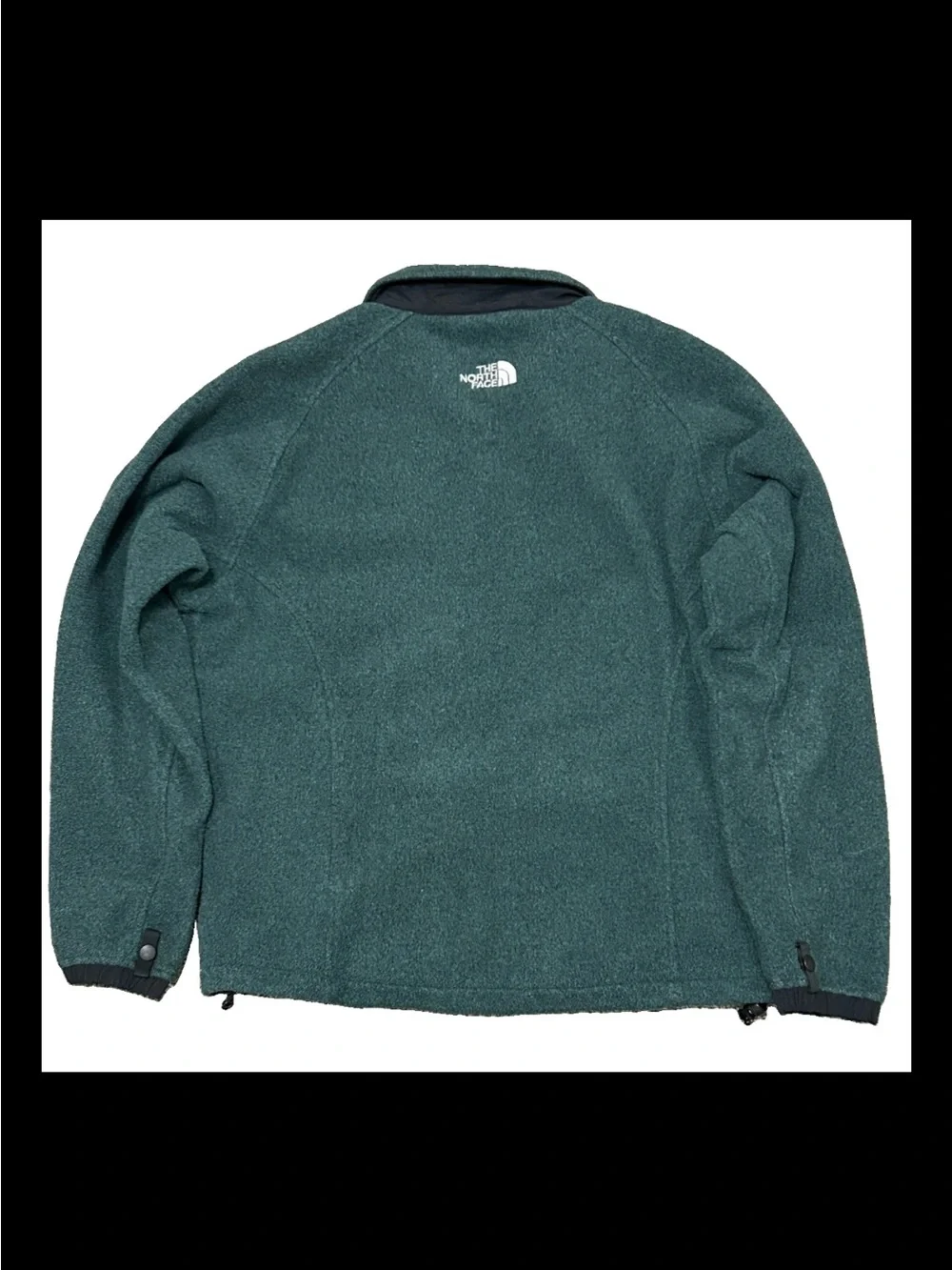 The North Face Men's Teal Full-Zip Fleece Jacket